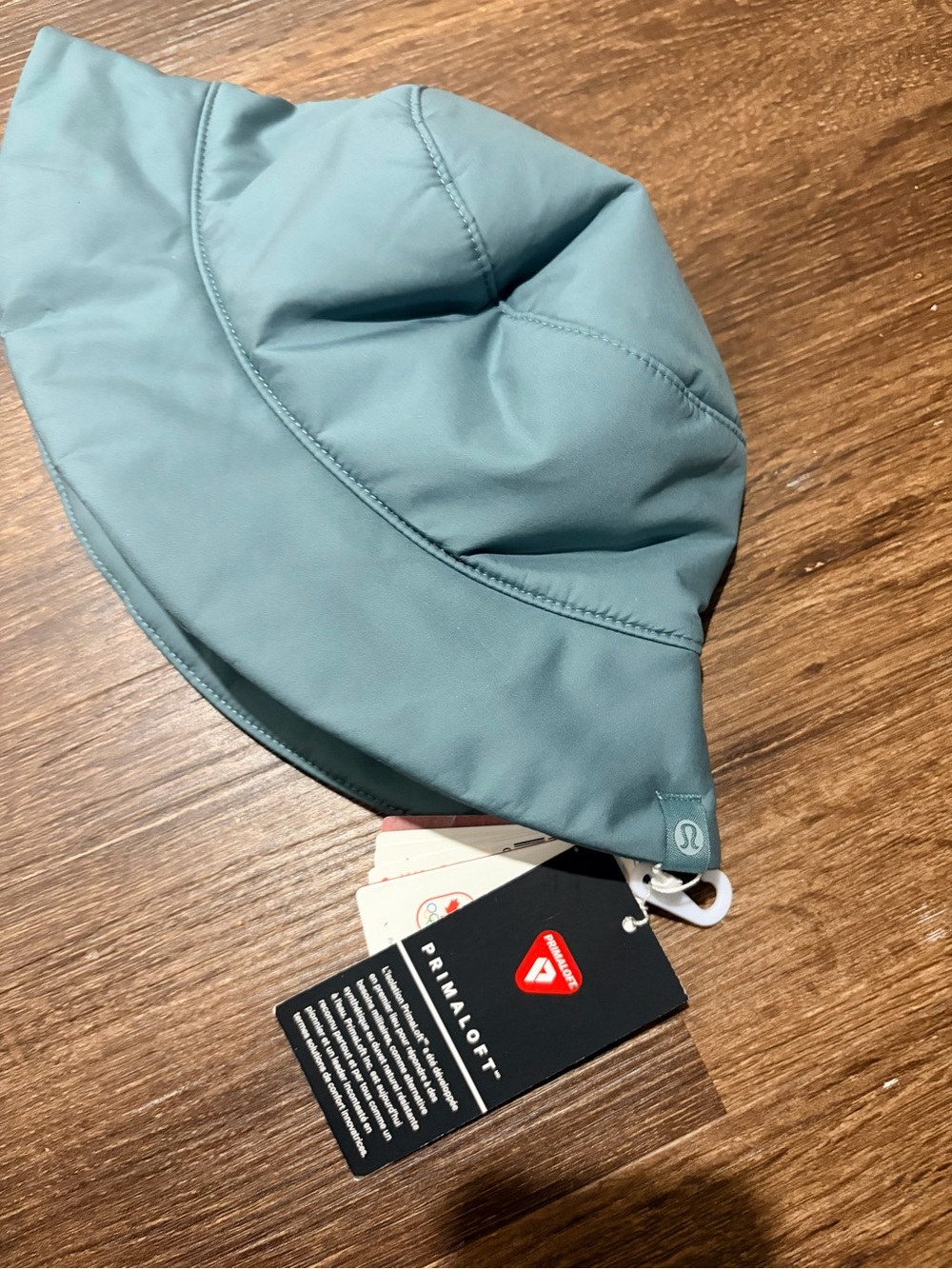 Men's padded jacket interior - likely puffer